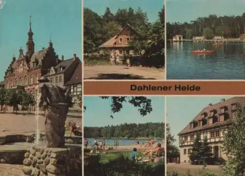 Dahlener Heide - u.a. Waldbad Schmannewitz - 1983