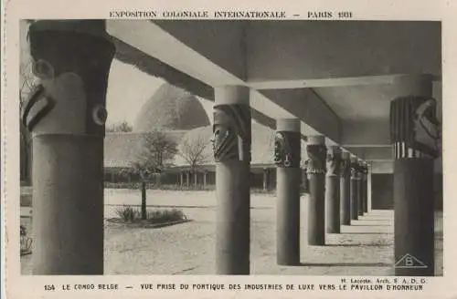 Frankreich - Frankreich - Paris - Exposition Coloniale Internationale, Congo Belge - 1931