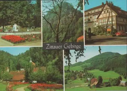 Zittauer Gebirge - u.a. Kurort Oybin - 1976