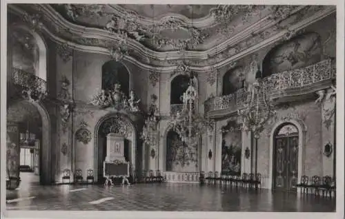 Rudolstadt - Heidecksburg, Großer Festsaal - ca. 1960