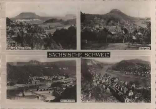 Sächsische Schweiz - u.a. Bad Schandau - 1968