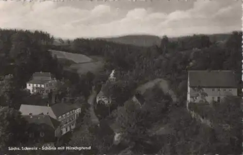 Cavertitz-Schöna - mit Hirschgrund - 1968