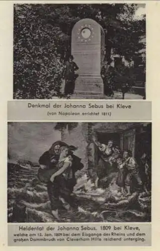 Kleve - Denkmal der Johanna Sebus