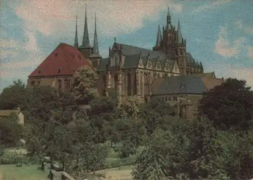 Erfurt - Dom und Severi - 1961