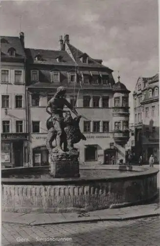 Gera - Simonsbrunnen - 1954