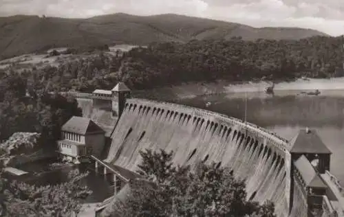 Edersee - Sperrmauer - ca. 60er