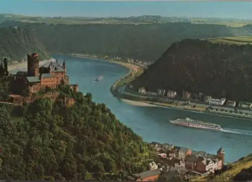 St. Goarshausen - Burg Katz und Loreley - 1991