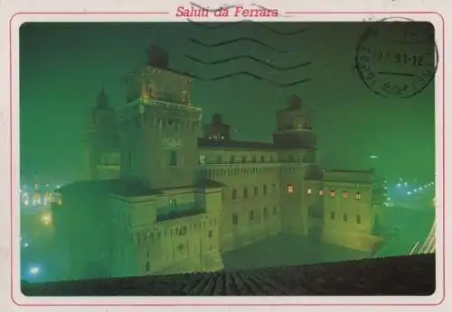 Italien - Italien - Ferrara - Castello estense - 1991