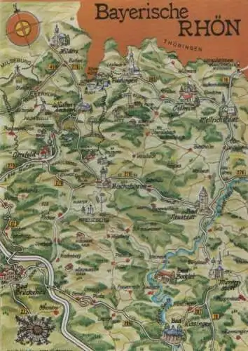 Rhön - bayerischer Teil - ca. 1980