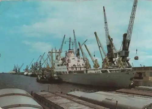 Rostock - Überseehafen - 1982