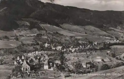 Simonswald - Simonswäldertal im Schwarzwald - ca. 1955