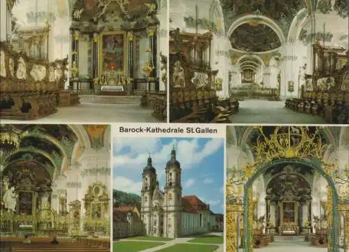 Schweiz - St. Gallen - Schweiz - Barock-Kathedrale