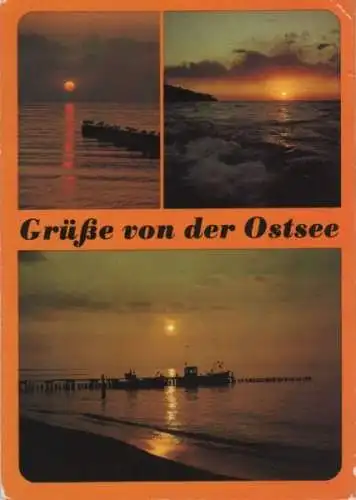 Ostsee - 3 Teilbilder - 1987