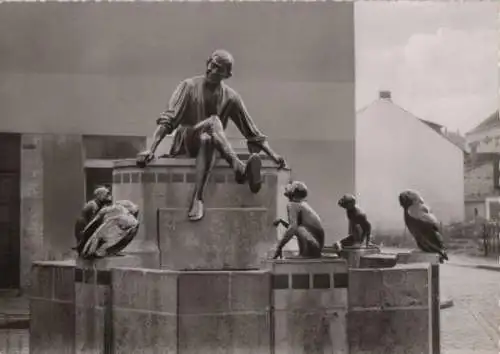 Braunschweig - Till-Eulenspiegel-Brunnen - 1964