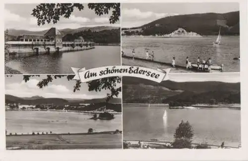 Edersee - mit 4 Bildern - ca. 1960