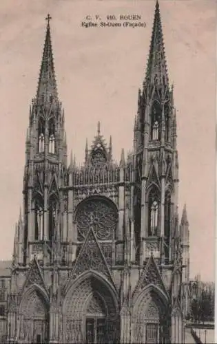 Frankreich - Frankreich - Rouen - Eglise St-Rouen - ca. 1935