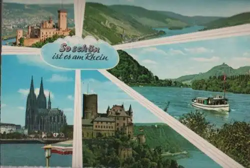 Rhein - So schön ist es - ca. 1970