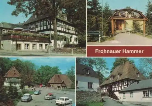 Annaberg-Buchholz, Frohnau - Frohnauer Hammer, u.a. Aufgang zur Klöppelstube - 1981