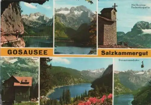 Österreich - Österreich - Gosausee - 6 Teilbilder - 1970