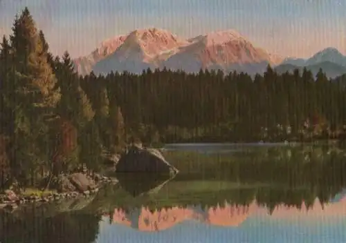 Hintersee - Alpenglühen - ca. 1985