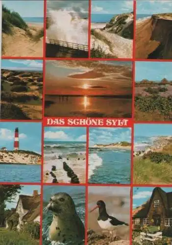 Sylt - 15 Teilbilder - 1987