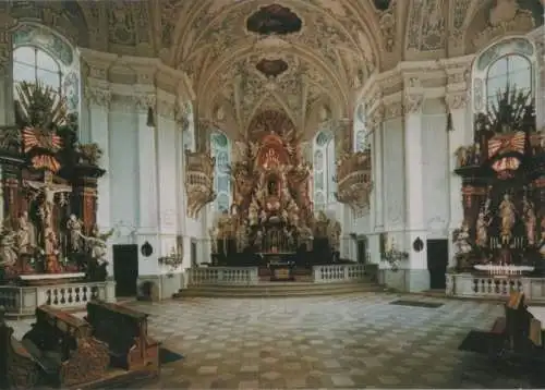 Gößweinstein - Basilika, Hochaltar mit Kreuz - ca. 1980