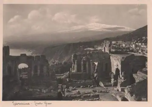 Italien - Italien - Taormina - Teatro Greco - 1938