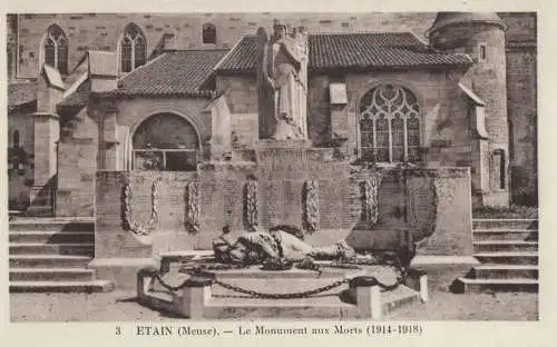 Frankreich - Etain - Frankreich - Monument aux Morts