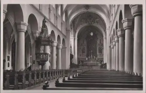 Konstanz - Münster, Mittelschiff - ca. 1955