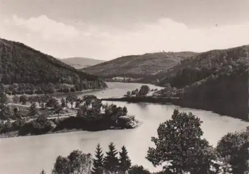 Edertal - Nieder-Werbe Edersee - Bucht - 1969