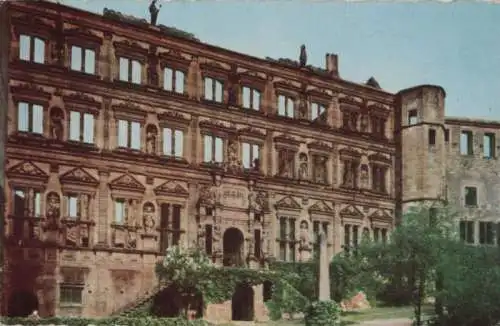 Heidelberg - Ottheinrichsbau - ca. 1965