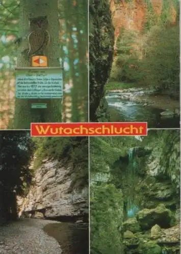 Wutach - Wutachschlucht - ca. 1980