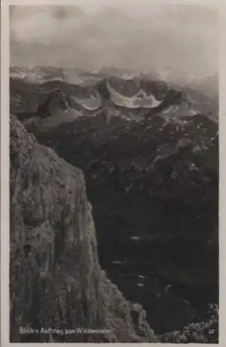 Österreich - Österreich - Widderstein - Blick vom Aufstieg - ca. 1940