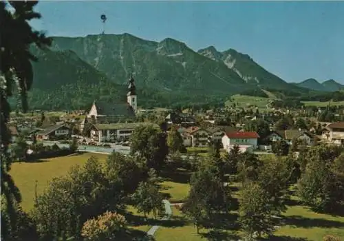 Inzell - Blick vom Kurpark - 1977