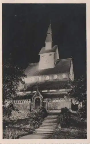 Goslar - Hahnenklee-Bockswiese - Stabkirche - ca. 1955