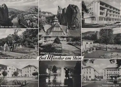 Bad Münster am Stein-Ebernburg - u.a. Parksanatorium - ca. 1965