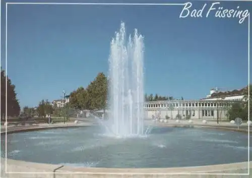 Bad Füssing - Großer Springbrunnen - ca. 1995