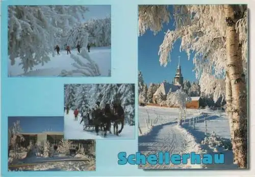 Altenberg-Schellerhau - 4 Winterbilder