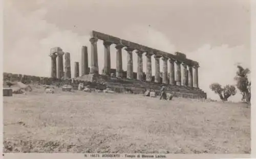 Italien - Italien - Agrigento - Tempio di Giunone Lacina - ca. 1940