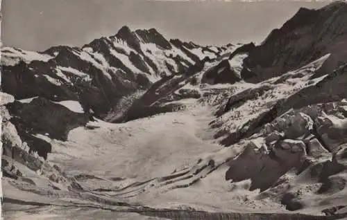 Schweiz - Schweiz - Jungfrau - Blick von Station Eismeer - 1953