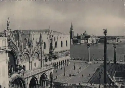 Italien - Italien - Venedig - Piazzetta San Marco - ca. 1960