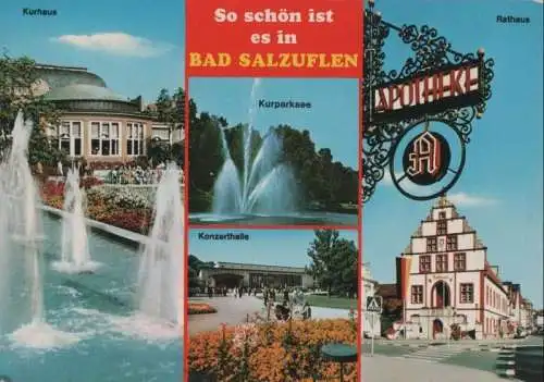 Bad Salzuflen - u.a. Konzerthalle - ca. 1980