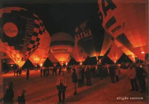 Allgäu - einige Heißluftballone