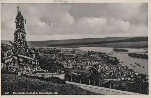 Rüdesheim - Nationaldenkmal - 1955