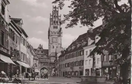 Freiburg - Oberlinden und Schwabentor