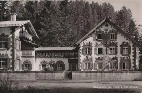 Oberammergau - Hänsel und Gretelhaus - 1960