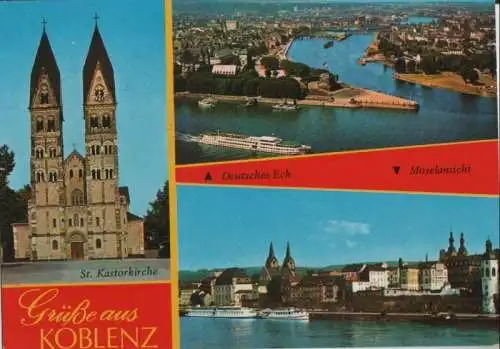 Koblenz - u.a. St. Kastorkirche - 1987