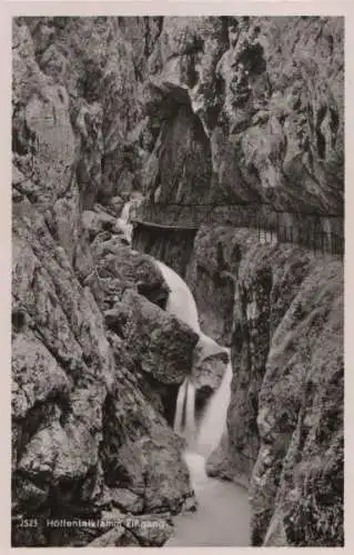 Höllental (Wetterstein) - Klamm, Eingang - ca. 1960