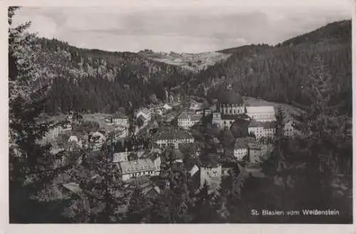 St. Blasien vom Weißenstein - ca. 1955