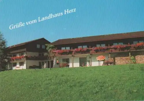 Oberstaufen - Grüße vom Landhaus Herz - ca. 1985